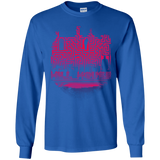 T-Shirts Royal / YS Hill House Silhouette Youth Long Sleeve T-Shirt