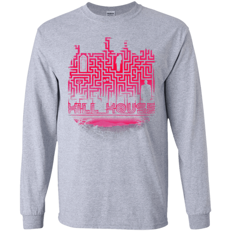 T-Shirts Sport Grey / YS Hill House Silhouette Youth Long Sleeve T-Shirt