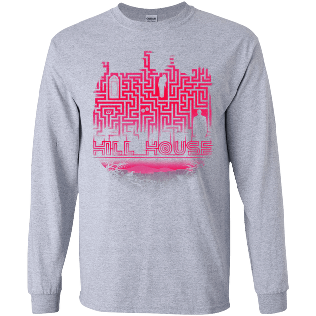T-Shirts Sport Grey / YS Hill House Silhouette Youth Long Sleeve T-Shirt