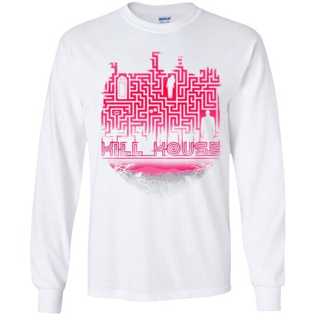 T-Shirts White / YS Hill House Silhouette Youth Long Sleeve T-Shirt