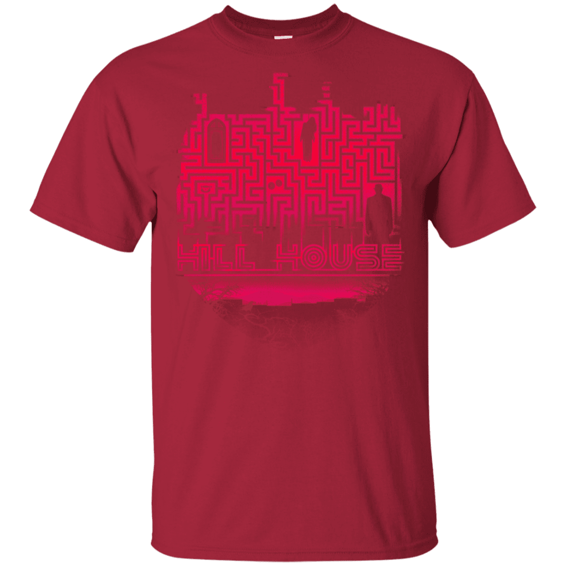 T-Shirts Cardinal / YXS Hill House Silhouette Youth T-Shirt