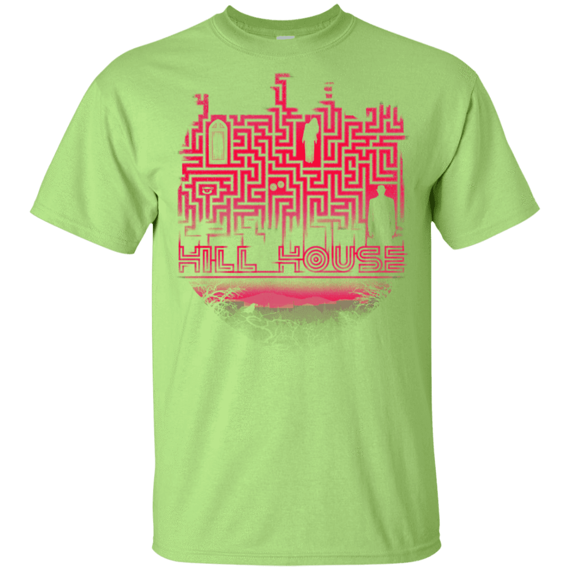 T-Shirts Mint Green / YXS Hill House Silhouette Youth T-Shirt