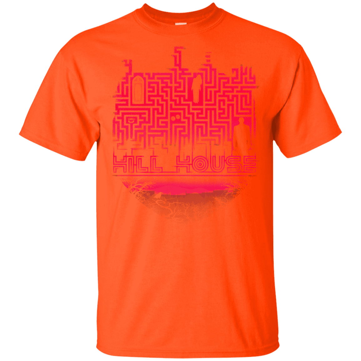 T-Shirts Orange / YXS Hill House Silhouette Youth T-Shirt