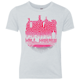 T-Shirts Heather White / YXS Hill House Silhouette Youth Triblend T-Shirt