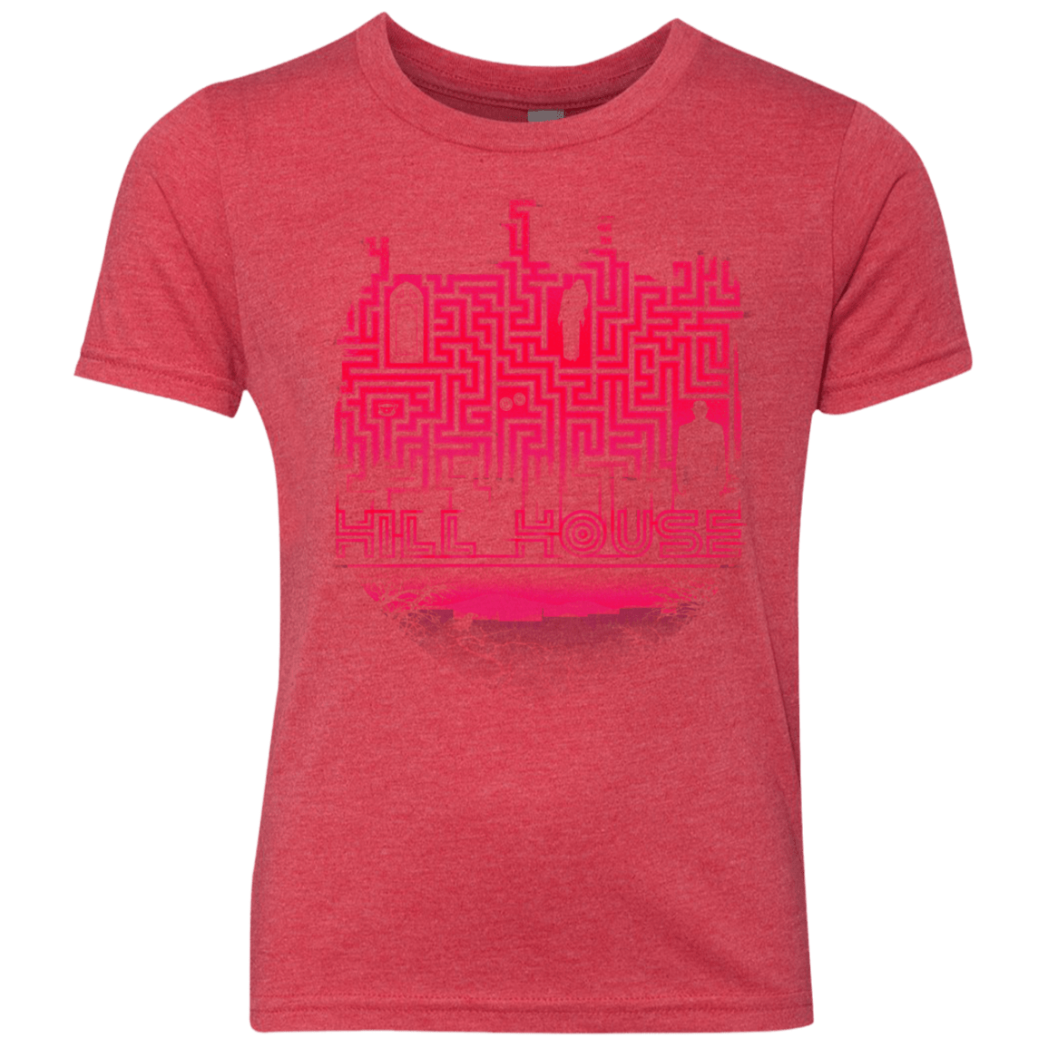 T-Shirts Vintage Red / YXS Hill House Silhouette Youth Triblend T-Shirt