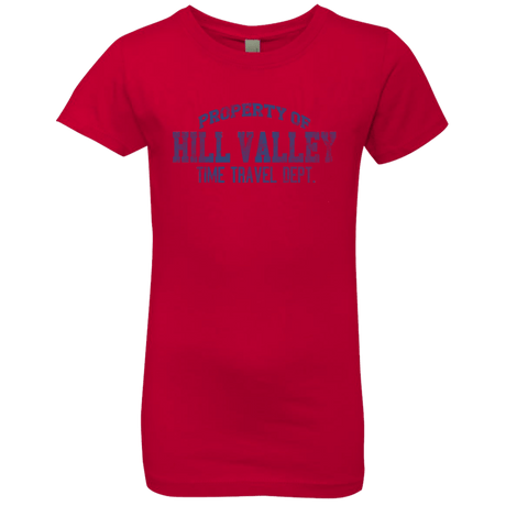 T-Shirts Red / YXS Hill Valley HS Girls Premium T-Shirt