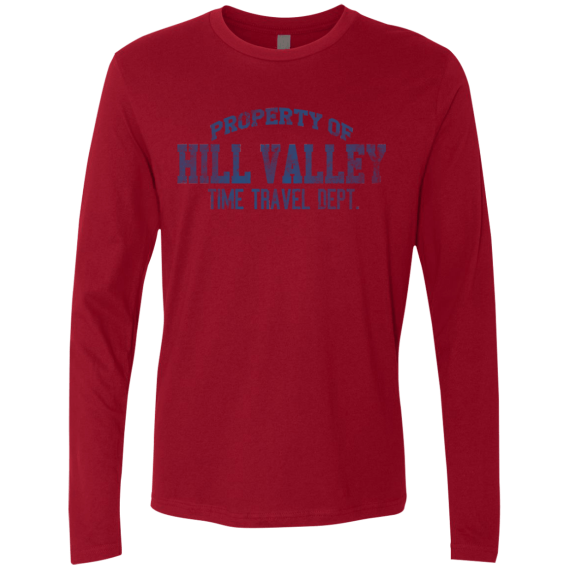 T-Shirts Cardinal / Small Hill Valley HS Men's Premium Long Sleeve