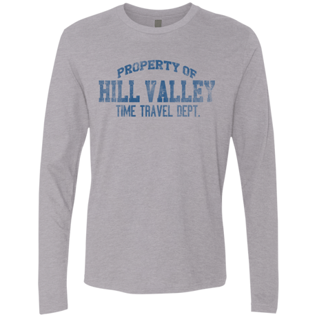 T-Shirts Heather Grey / Small Hill Valley HS Men's Premium Long Sleeve