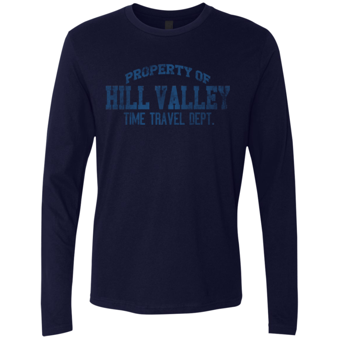 T-Shirts Midnight Navy / Small Hill Valley HS Men's Premium Long Sleeve