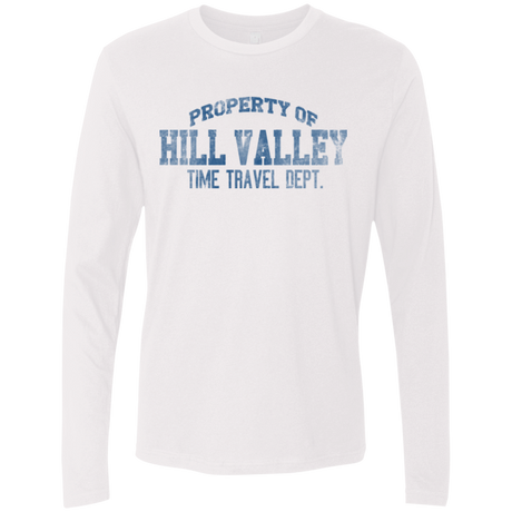 T-Shirts White / Small Hill Valley HS Men's Premium Long Sleeve