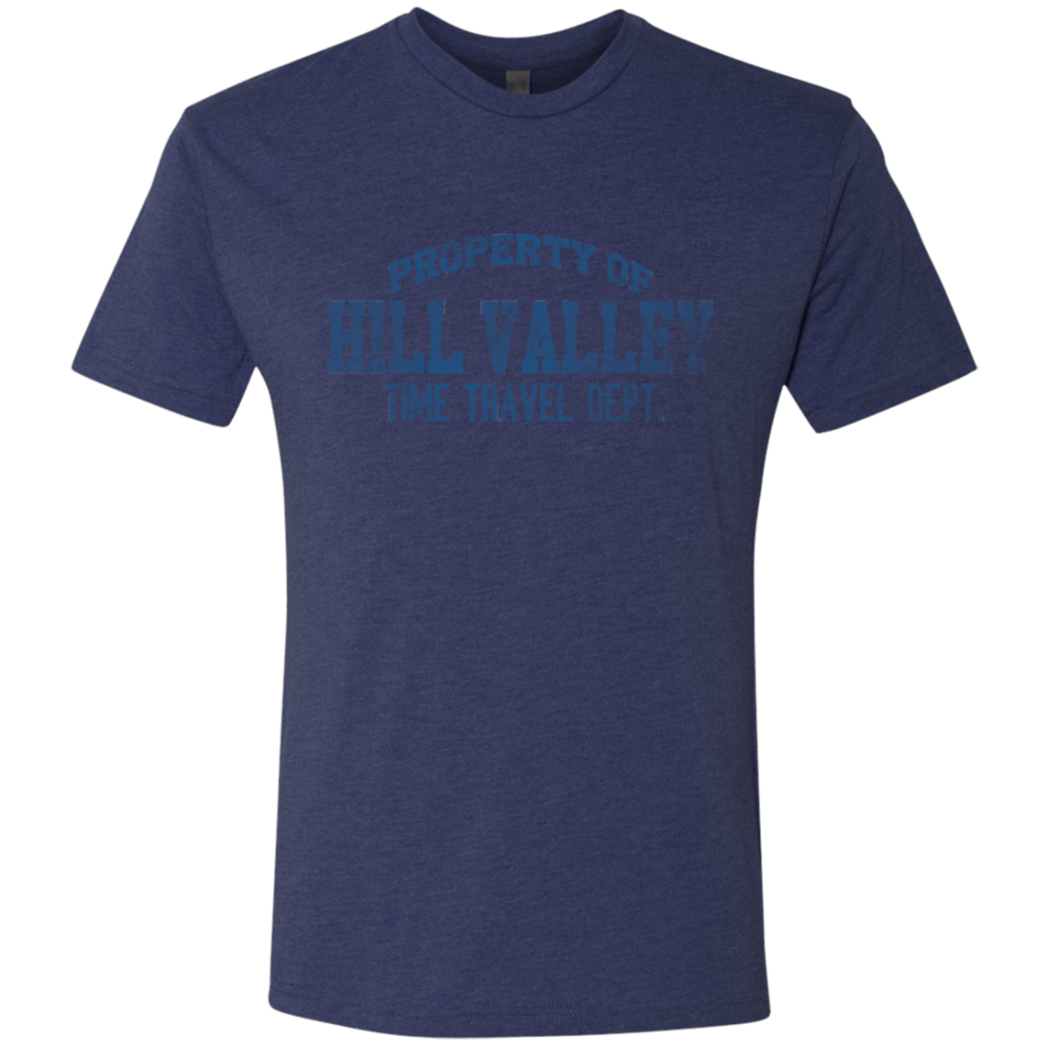 T-Shirts Vintage Navy / Small Hill Valley HS Men's Triblend T-Shirt