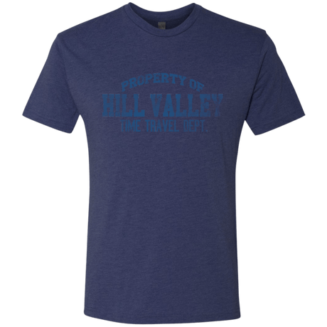 T-Shirts Vintage Navy / Small Hill Valley HS Men's Triblend T-Shirt