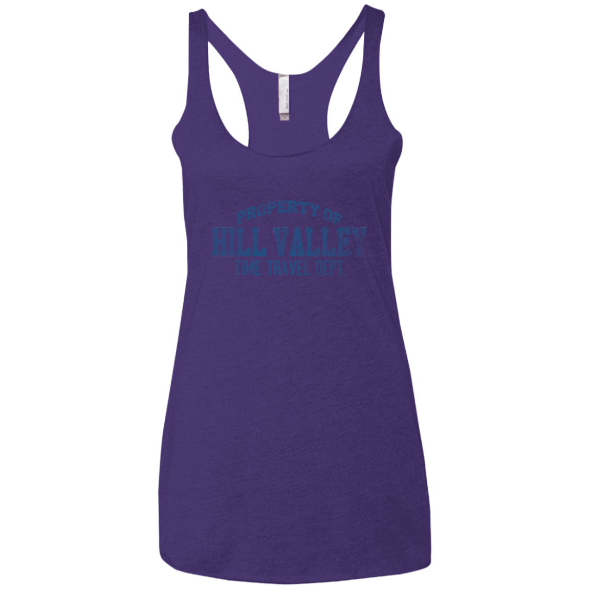 T-Shirts Purple / X-Small Hill Valley HS Women's Triblend Racerback Tank