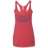 T-Shirts Vintage Red / X-Small Hill Valley HS Women's Triblend Racerback Tank