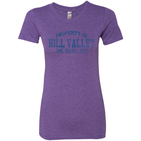 T-Shirts Purple Rush / Small Hill Valley HS Women's Triblend T-Shirt