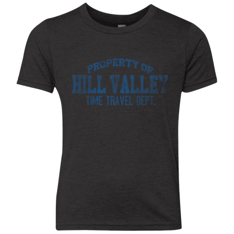 T-Shirts Vintage Black / YXS Hill Valley HS Youth Triblend T-Shirt