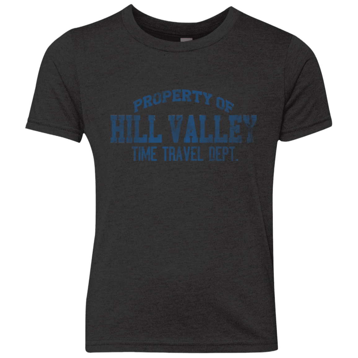 T-Shirts Vintage Black / YXS Hill Valley HS Youth Triblend T-Shirt