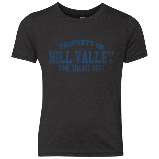 T-Shirts Vintage Black / YXS Hill Valley HS Youth Triblend T-Shirt