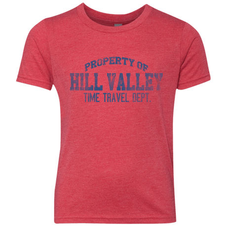 T-Shirts Vintage Red / YXS Hill Valley HS Youth Triblend T-Shirt