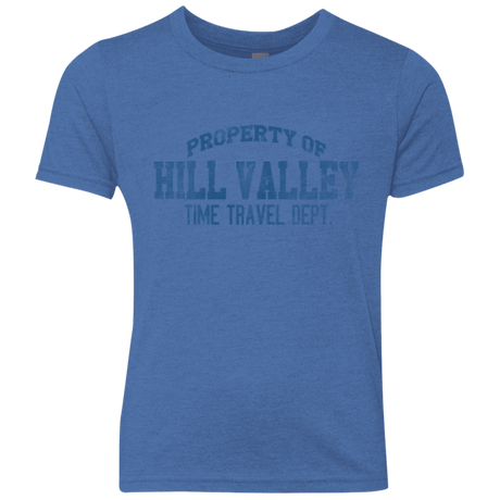 T-Shirts Vintage Royal / YXS Hill Valley HS Youth Triblend T-Shirt