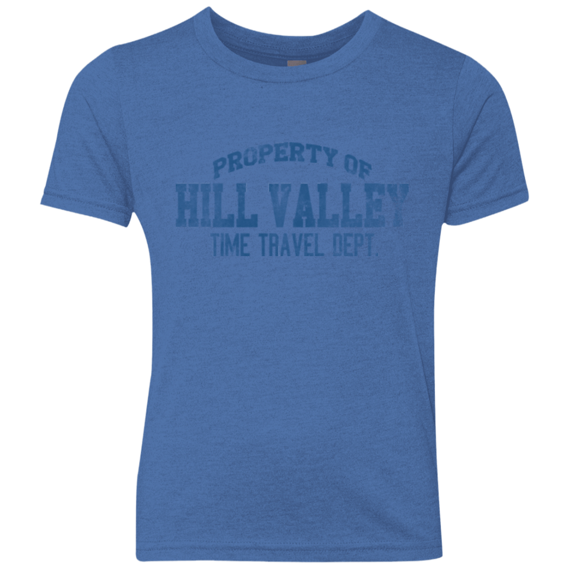 T-Shirts Vintage Royal / YXS Hill Valley HS Youth Triblend T-Shirt