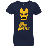 T-Shirts Midnight Navy / YXS HIPSTER Girls Premium T-Shirt