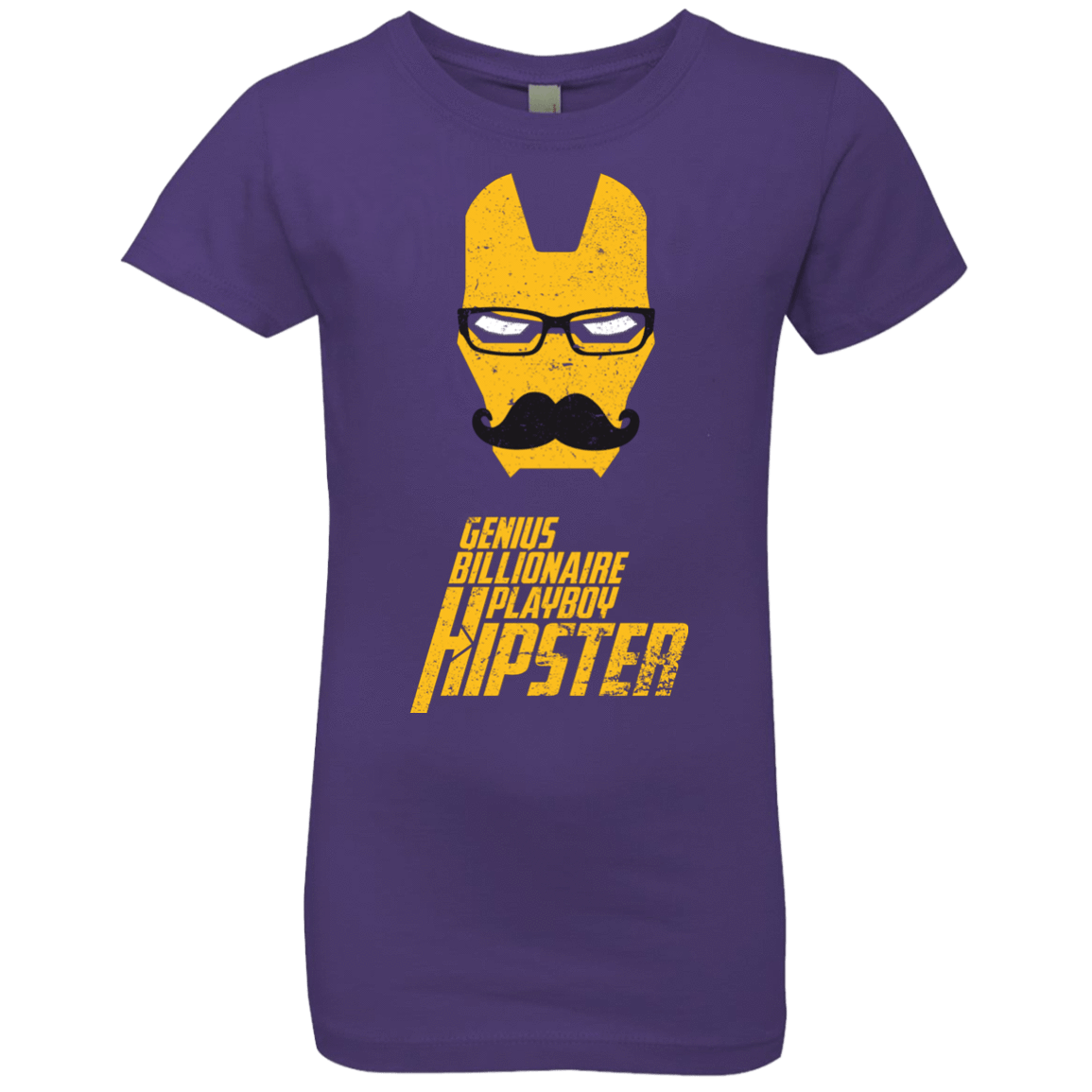 T-Shirts Purple Rush / YXS HIPSTER Girls Premium T-Shirt