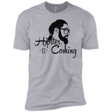 T-Shirts Heather Grey / YXS Hipster is Coming Boys Premium T-Shirt