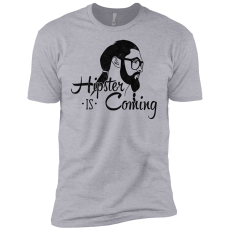 T-Shirts Heather Grey / YXS Hipster is Coming Boys Premium T-Shirt