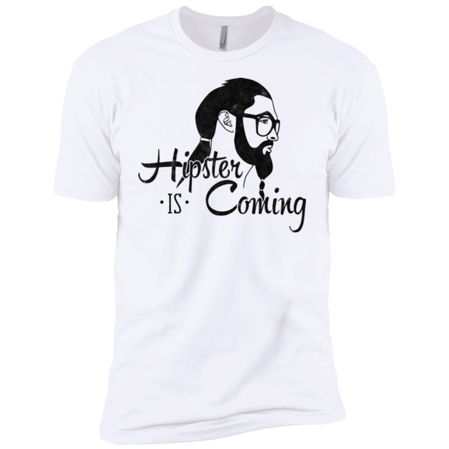 T-Shirts White / YXS Hipster is Coming Boys Premium T-Shirt