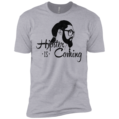 T-Shirts Heather Grey / X-Small Hipster is Coming Men's Premium T-Shirt