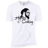 T-Shirts White / X-Small Hipster is Coming Men's Premium T-Shirt