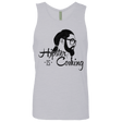 T-Shirts Heather Grey / Small Hipster is Coming Men's Premium Tank Top