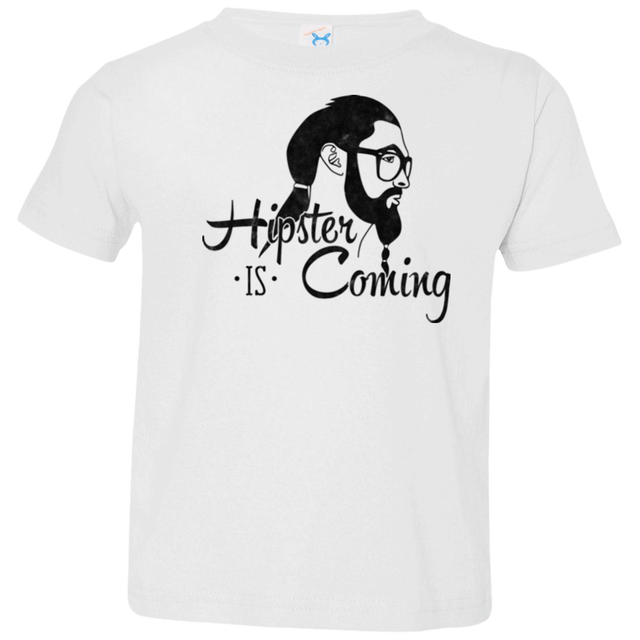 T-Shirts White / 2T Hipster is Coming Toddler Premium T-Shirt
