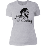 T-Shirts Heather Grey / X-Small Hipster is Coming Women's Premium T-Shirt