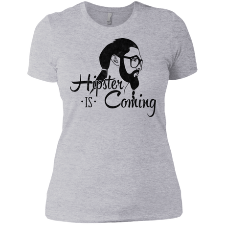 T-Shirts Heather Grey / X-Small Hipster is Coming Women's Premium T-Shirt
