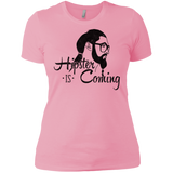 T-Shirts Light Pink / X-Small Hipster is Coming Women's Premium T-Shirt