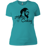 T-Shirts Tahiti Blue / X-Small Hipster is Coming Women's Premium T-Shirt