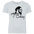 T-Shirts Heather White / YXS Hipster is Coming Youth Triblend T-Shirt