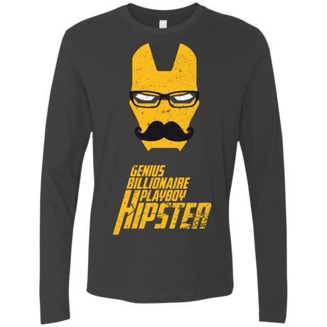 T-Shirts Heavy Metal / S HIPSTER Men's Premium Long Sleeve