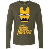 T-Shirts Military Green / S HIPSTER Men's Premium Long Sleeve