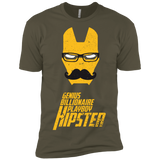 T-Shirts Military Green / X-Small HIPSTER Men's Premium T-Shirt