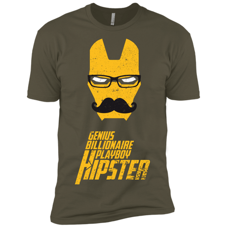 T-Shirts Military Green / X-Small HIPSTER Men's Premium T-Shirt