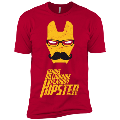 T-Shirts Red / X-Small HIPSTER Men's Premium T-Shirt
