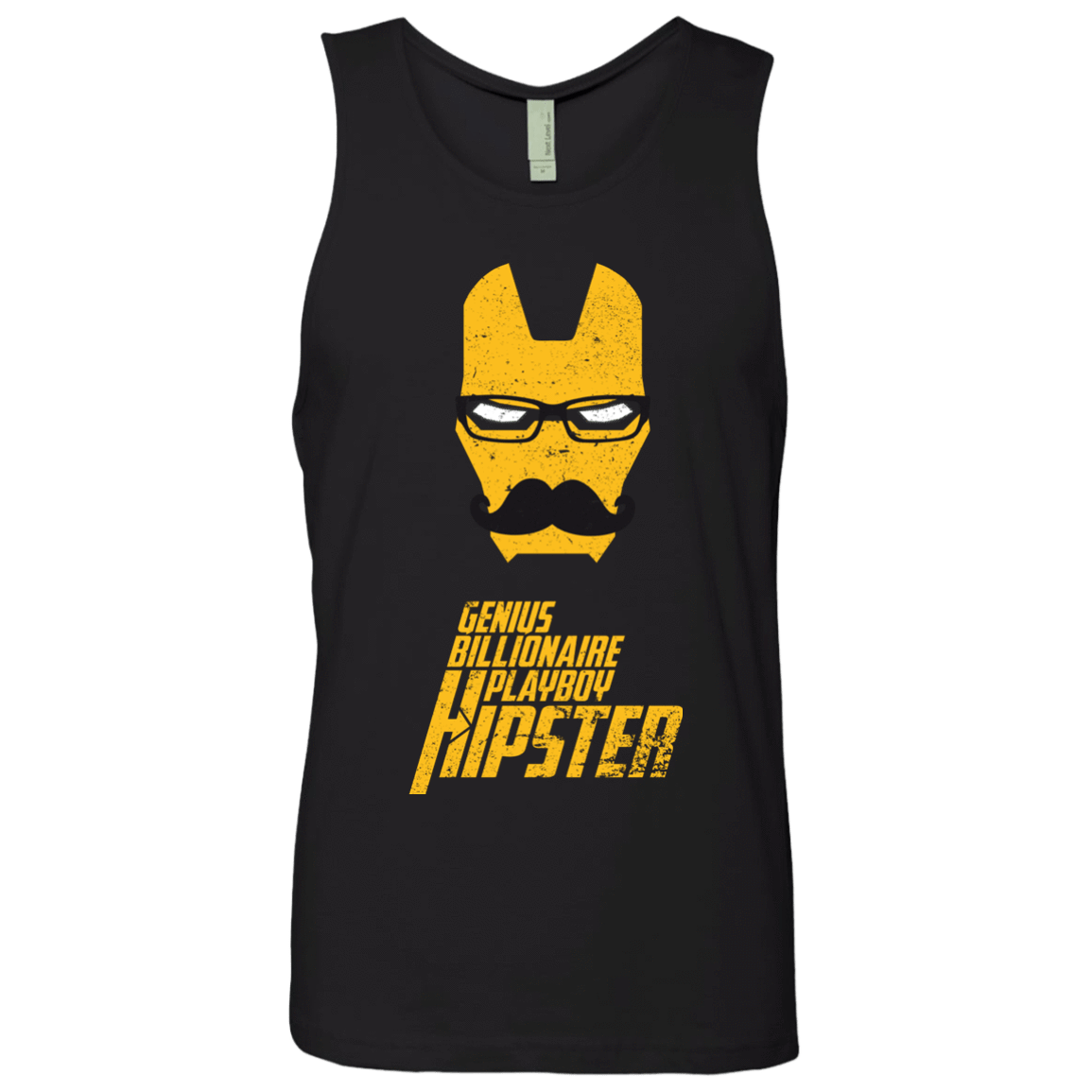 T-Shirts Black / S HIPSTER Men's Premium Tank Top