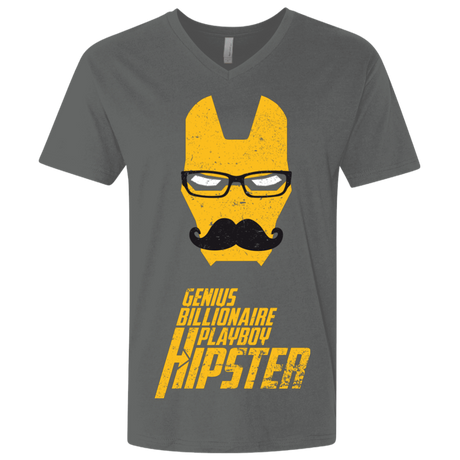 T-Shirts Heavy Metal / X-Small HIPSTER Men's Premium V-Neck