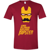 T-Shirts Cardinal Red / S HIPSTER Men's Semi-Fitted Softstyle