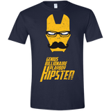 T-Shirts Navy / X-Small HIPSTER Men's Semi-Fitted Softstyle