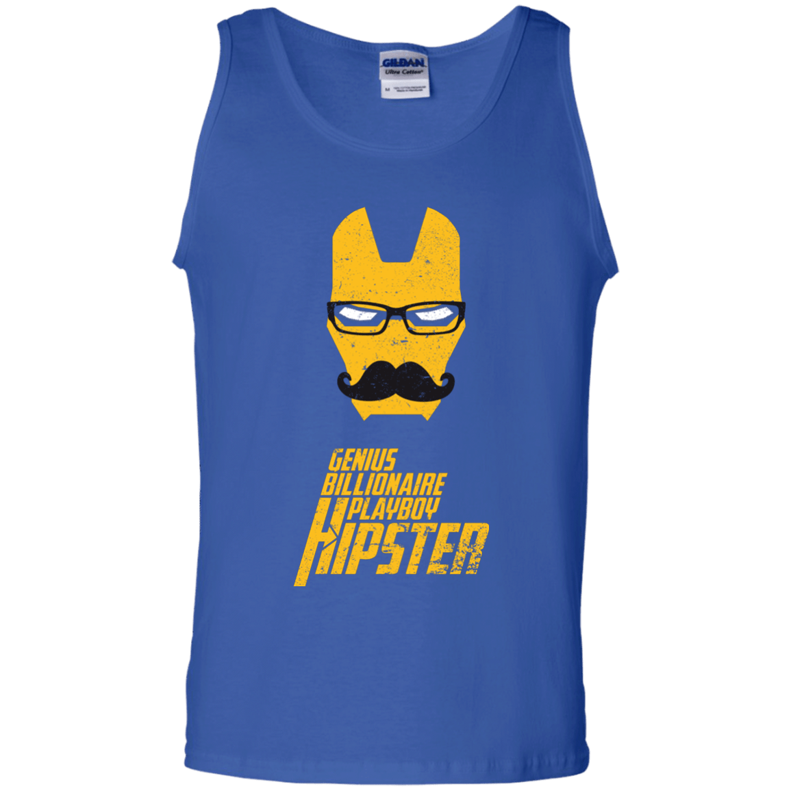 T-Shirts Royal / S HIPSTER Men's Tank Top