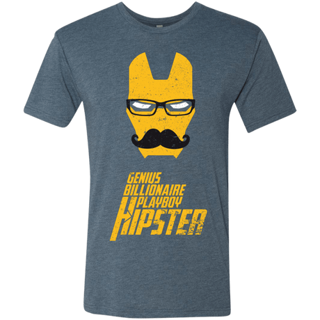 T-Shirts Indigo / S HIPSTER Men's Triblend T-Shirt